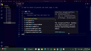 Check Voting Eligibility JavaScript Tutorial for Beginners