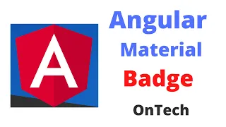 Learn Angular Material Part Badge Component Angular Material for Beginner