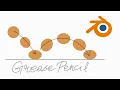 2D bouncing ball animation in Blender with Grease Pencil