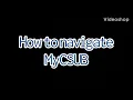 CSUB How to navigate myCSUB