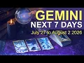 GEMINI Weekly Tarot SOMEONE RE-ENTERS YOUR LIFE July 27 to August 2 2026 Truth Well Told Tarot