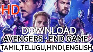 download avengers end game in tamil hd direct download link in description technical tamil