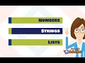 Python DataTypes Numbers Strings Lists
