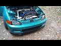 B18 ebay turbo civic with AC