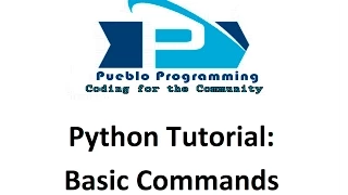 Python Tutorial Basic Commands