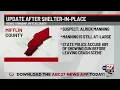Suspect at large after Mifflin County residents asked to shelter in place