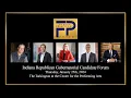 FPF Indiana Republican Gubernatorial Candidate Forum JAN 25th 2024