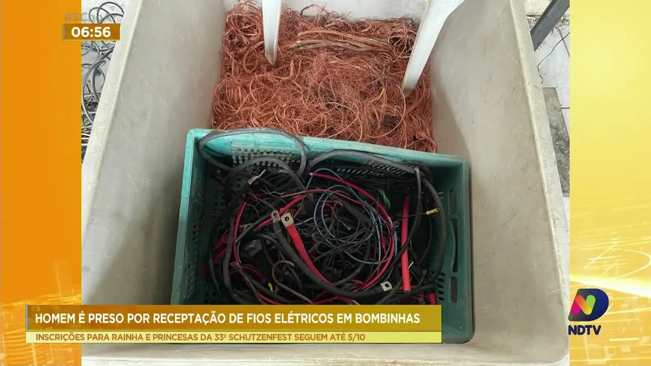 Polícia deflagra operação contra furto de fios elétricos em Bombinhas