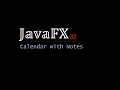 JavaFX 02 - Calendar