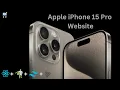 Apple iPhone 15 Pro Clone - 3D Interactive Website React JS GSAP Three JS