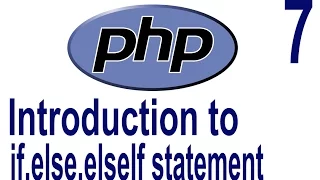 PHP Tutorial For Beginners Introduction to if statement