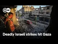 Israeli air strikes killed at least 25 people on Wednesday, say Gaza officials | DW News