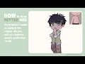 How to draw abs better a much easier and in depth gacha tutorial ibispaint x gacha club