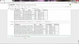 Example Geocoding Addresses with Pandas and Geopy