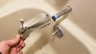 Bathtub Spout with Diverter Replacement Fix Leaking Tub Spout - Jonny DIY