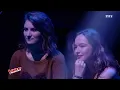 Damien vs. Chloé - "Déjeuner en paix" (Stephan Eicher) | The Voice 2017 | Battle