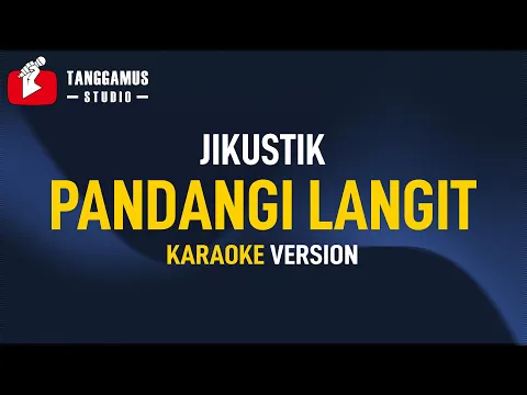 Download MP3 PANDANGI LANGIT MALAM INI - Jikustik (Karaoke)