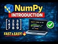 Introduction of NumPy in just 2 Mins