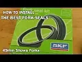 Showa 49mm Fork Service SKF Seals Install 2018 CRF450R