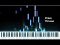 Poem - Yiruma (Midi \u0026 Sheet)