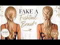How to Fake a Fishtail Braid