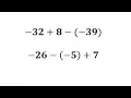 Add and Subtract Three Integers Money Analogy and Formal Rules