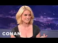 Alice Eve Explains Differences Between American UK Dating CONAN on TBS