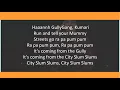 City slums lyrics || rajakumari|divine