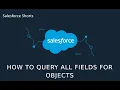 How to Query All Fields for Objects in Salesforce