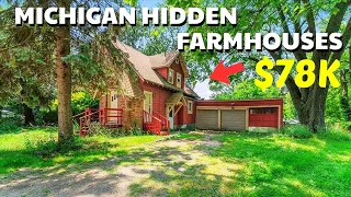 Michigan Farmhouse Deals 5 Hidden Rural Homes You Must See