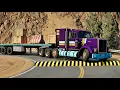 Trucks and Cars vs Speed Bumps BeamNG Drive Truck Too