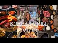 Korean Grill House Toronto Korean Barbecue All you can eat Vlog