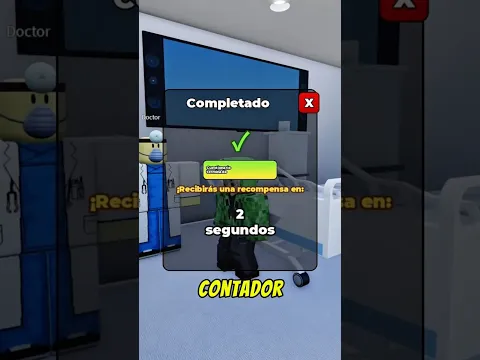 CONO JUGAR EL JUEGO DEL DOCTOR Y CONSEGUIR ROBUX 🙈 #roblox #parati #robloxedit #robloxshorts