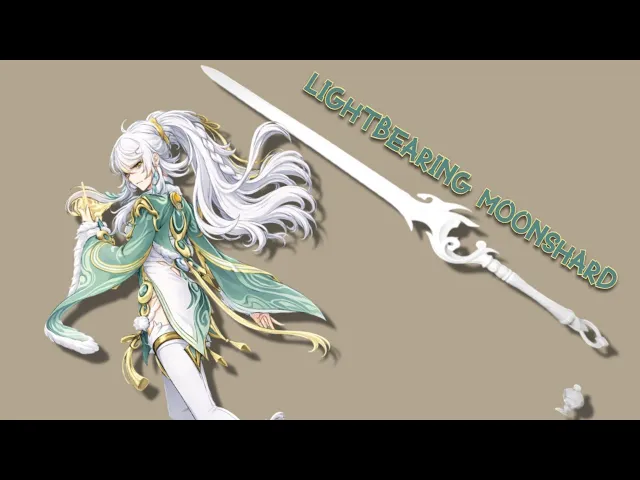 Genshin Impact Lightbearing Moonshard STL • 3D Printable Sword File • Zabai Cosplay video thumbnail