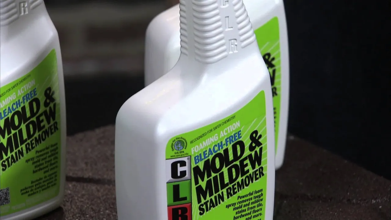 CLR Mold & Mildew Stain Remover is Perfect for Spring Cleaning