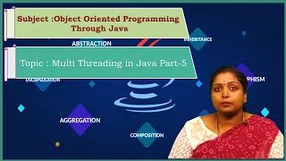 LEC31 Object Oriented Programming Through Java Multi Threading in Java Part-5 by Mrs S Navya