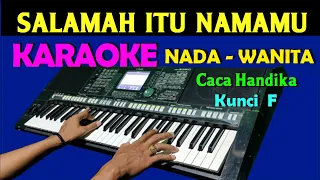 Download UNDANGAN PALSU - Caca Handika | KARAOKE Nada Cewek/Wanita, HD MP3