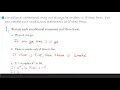 Lesson 3 2 Conditional Statements RECORDED