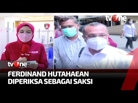 Ferdinand Hutahaean Memenuhi Panggilan Penyidik Bareskrim Polri Terkait Cuitannya