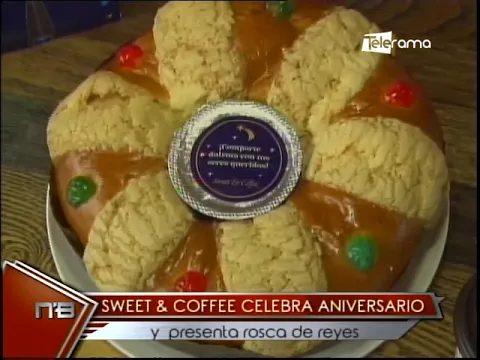 Sweet & Coffee celebra aniversario y presenta rosca de reyes
