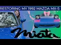 Repairing the Front Bumper of my 1992 NA Mazda Miata Other Mods