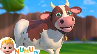 the cow song more nursery rhymes u0026 kids songs nunu tv