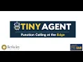 TinyAgent Function Calling at the Edge
