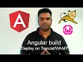 Deploy Angular build on Tomcat or WAMP server