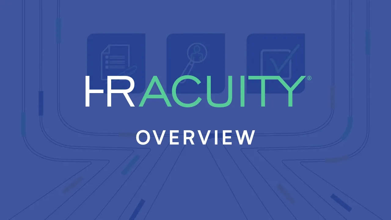 HR Acuity Simplify startup message
