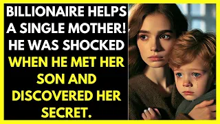 Billionaire Shelters a Poor Single Mother, But the Secret She Was Hiding...