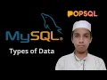 Types of Data - MySQL SQL tutorial