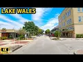 Lake Wales Florida Driving Through