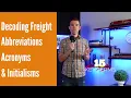 Decoding Freight Abbreviations Acronyms and Initialisms