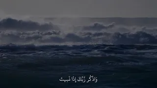 و أذكر ربك اذا نسيت      القارئ ياسر الدوسري   دندنها